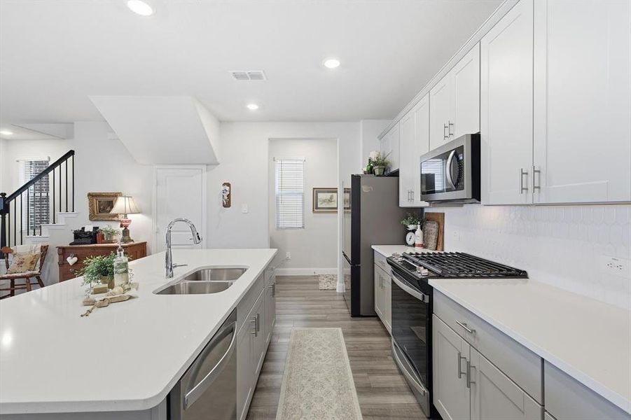 Furnished interior view inside a new home in Ashford Park - Cottage Series, Corinth (Image 13).
