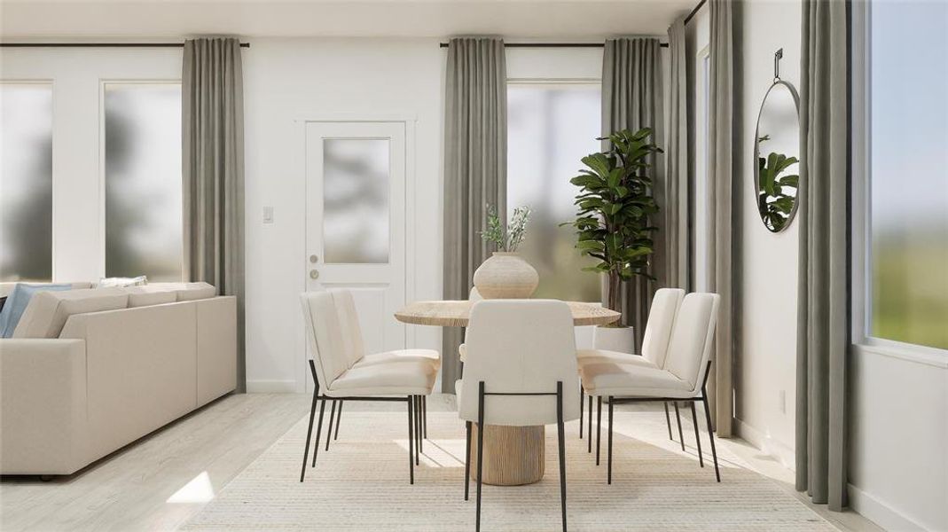 Furnished interior view inside a new home in Solterra, Mesquite (Image 2).