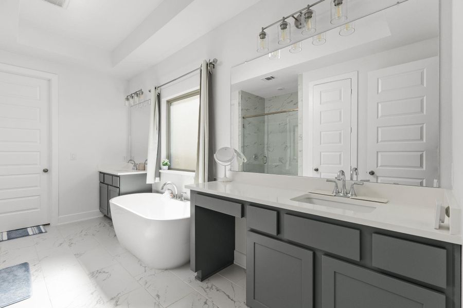 Furnished interior view inside a new home in Nolina, Georgetown (Image 20). Furnished interior view inside a new home in Nolina, Georgetown (Image 20).