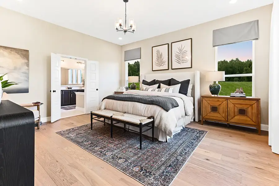 Furnished interior view inside a new home in Sutton Fields, Celina (Image 15).