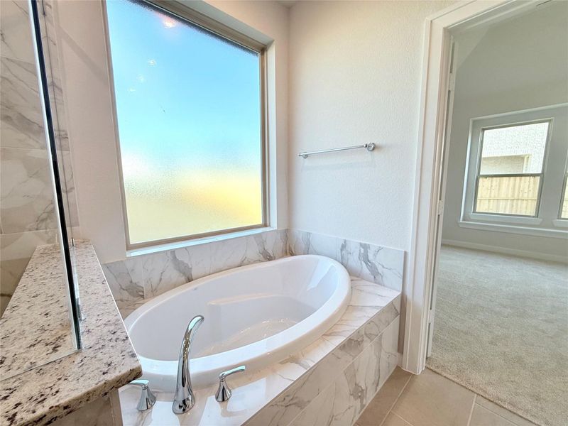 Gorgeous drop-in tub
