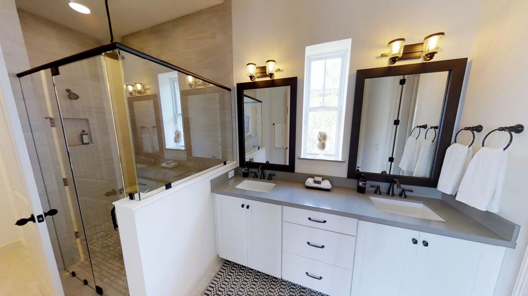 Representative furnished interior of a home built from the Emory by Ashton Woods in Weslyn Park Single Family, St. Cloud (Image 9).