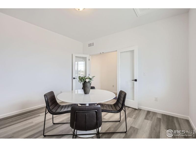 Furnished interior view inside a new home in Farmstead, Berthoud (Image 19). Furnished interior view inside a new home in Farmstead, Berthoud (Image 19).