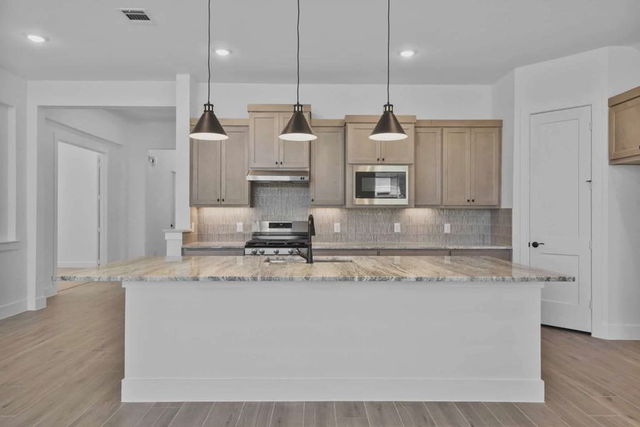 Furnished interior view inside a new home in Jordan Ranch 55's, Fulshear (Image 5).