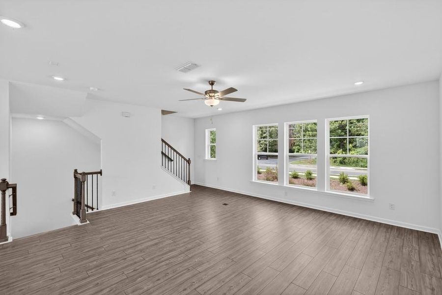 Spacious, unfurnished interior of a new home in Chandler Run, Tucker (Image 31).