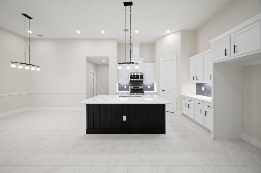 Furnished interior view inside a new home in , Porter (Image 10).