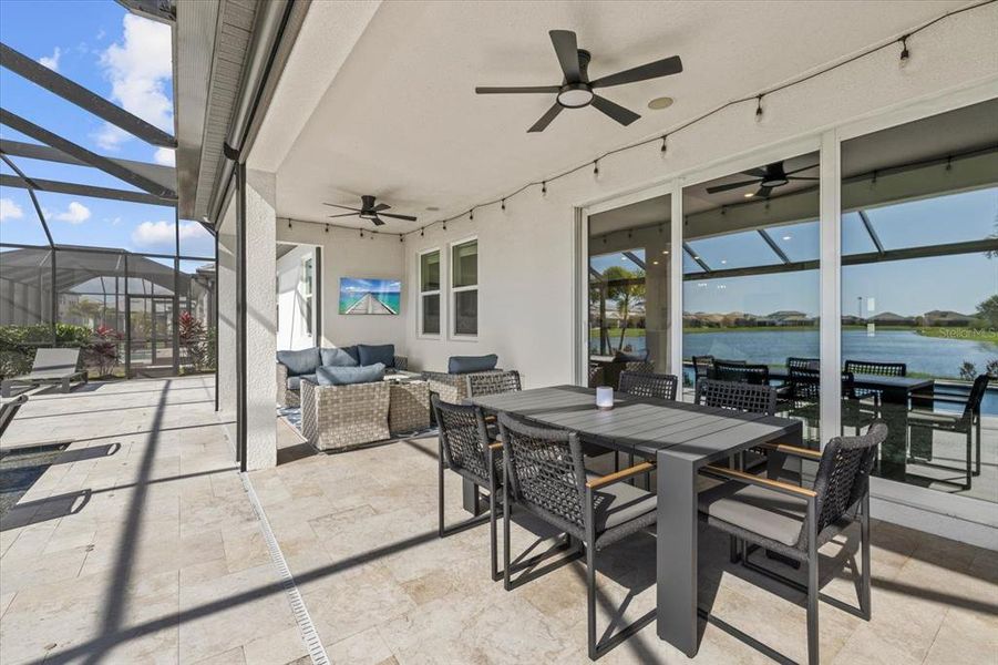 Exterior details and patio area of a home in , Lakewood Ranch (Image 26).