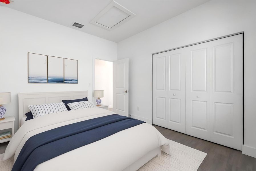 Furnished interior view inside a new home in , West Palm Beach (Image 10).