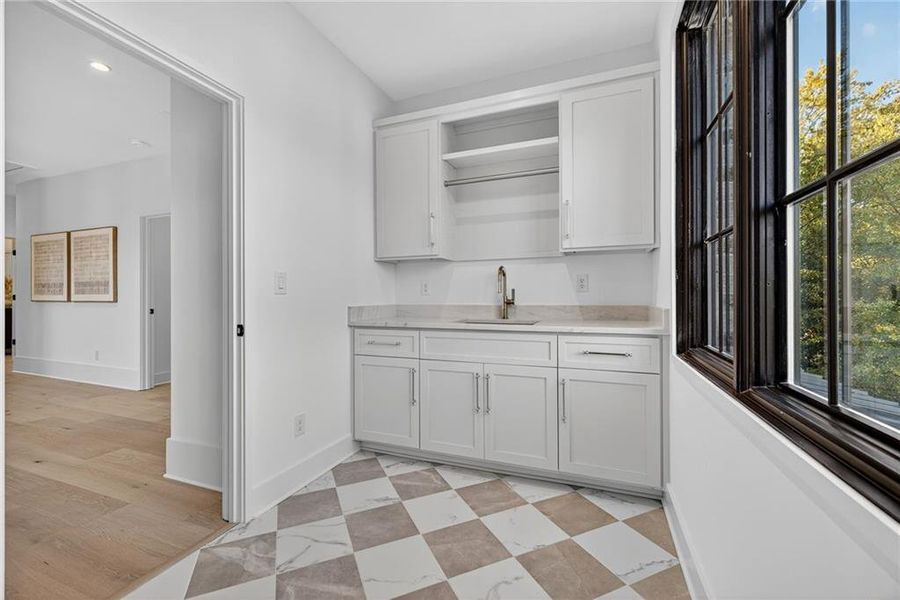 Furnished interior view inside a new home in , Atlanta (Image 17).
