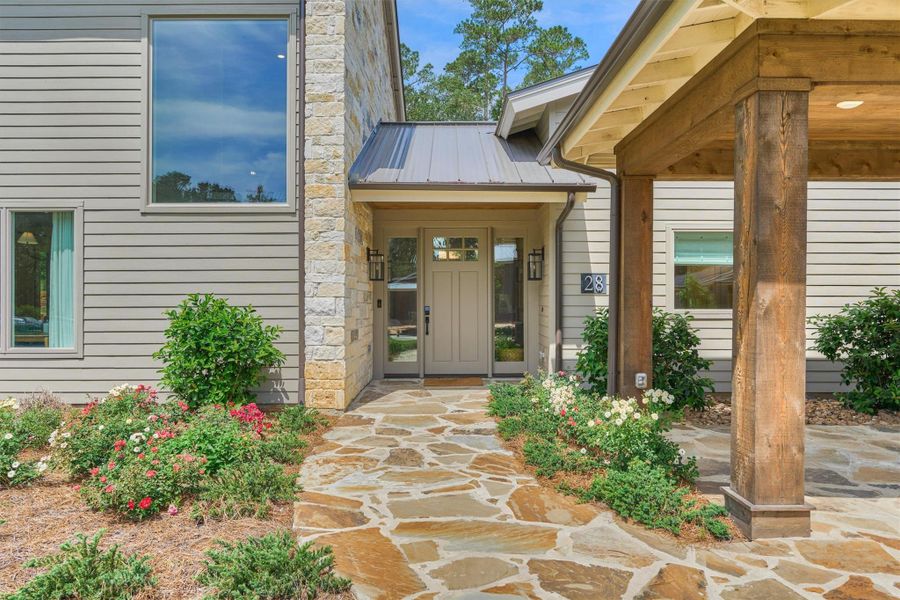 Exterior details and patio area of a home in , Montgomery (Image 25).