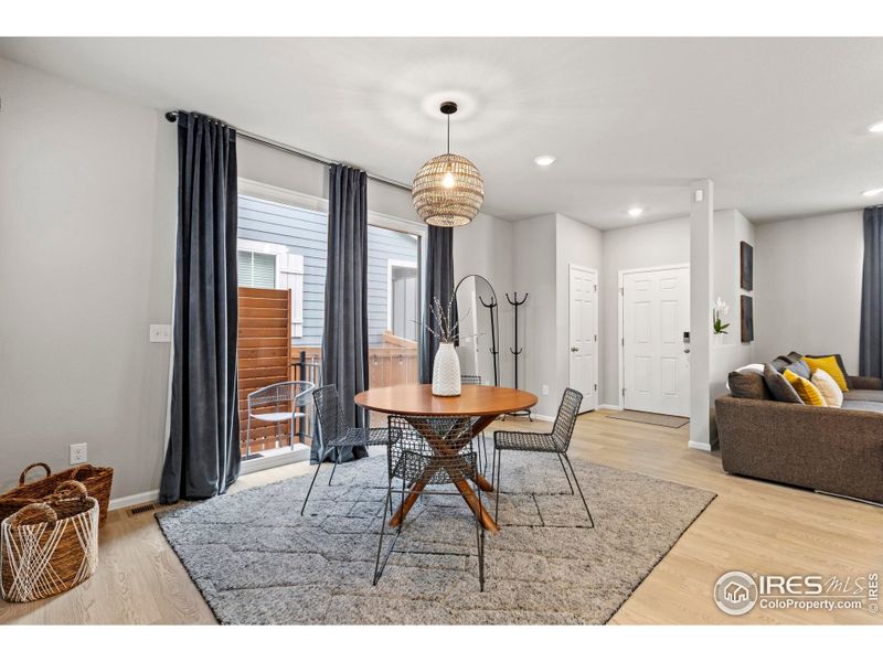 Furnished interior view inside a new home in , Berthoud (Image 8). Furnished interior view inside a new home in , Berthoud (Image 8).