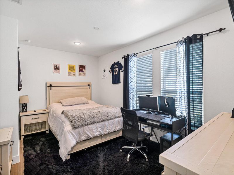 Furnished interior view inside a new home in Bridgeland, Cypress (Image 10). Furnished interior view inside a new home in Bridgeland, Cypress (Image 10).