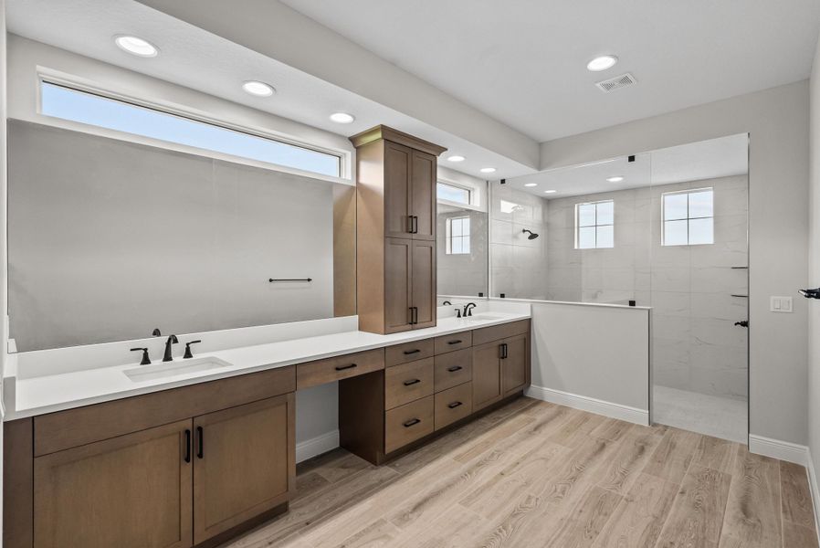Representative furnished interior of a home built from the Weston Signature by GHO Homes in High Pointe, Vero Beach (Image 19).