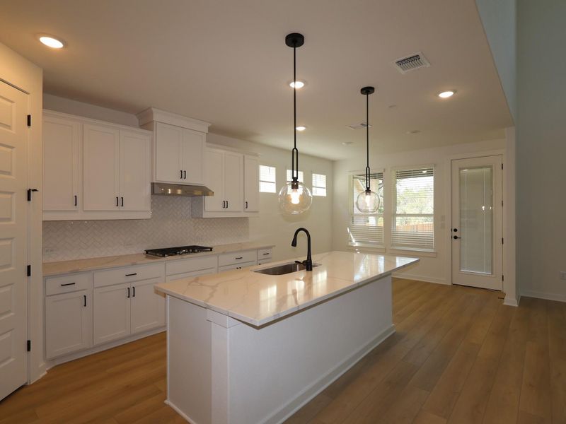 Furnished interior view inside a new home in Edgewood, Leander (Image 14).