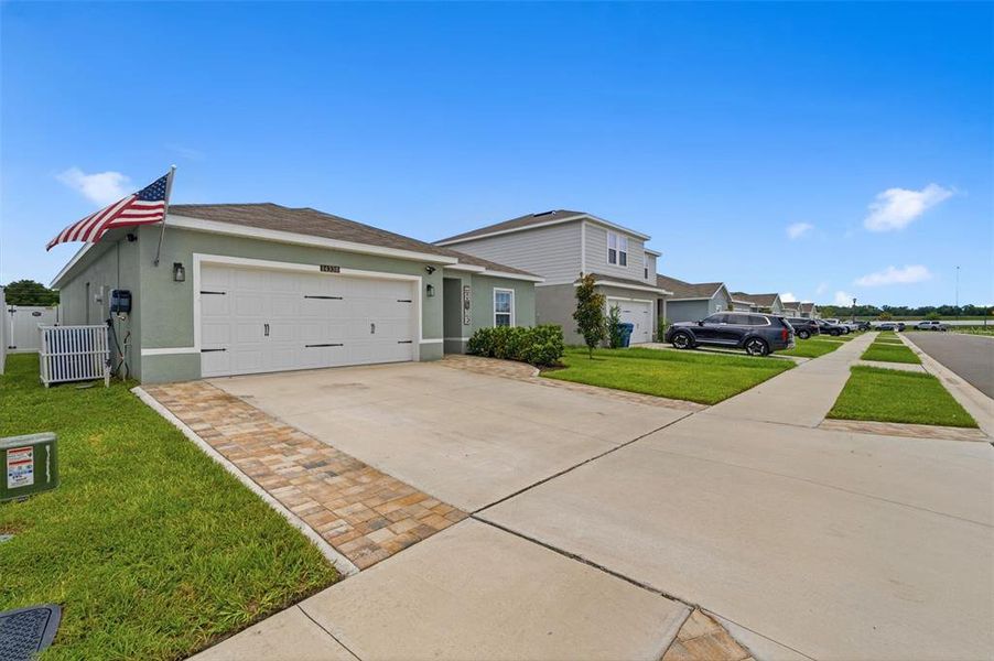 Front exterior of a new home in , Brooksville, FL, highlighting curb appeal (Image 24).