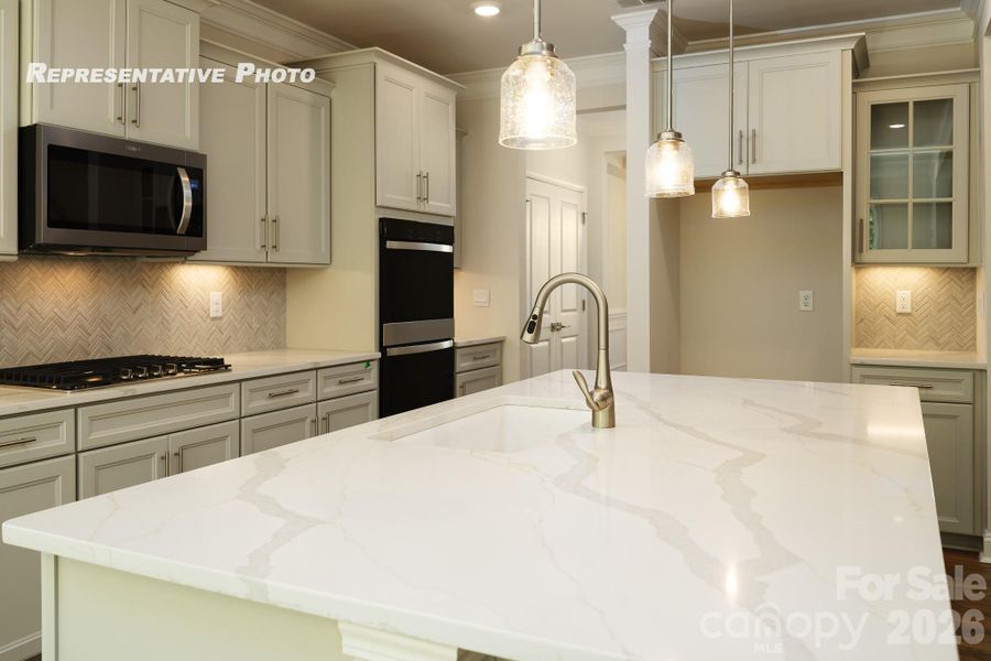 Furnished interior view inside a new home in Sylvan Creek, Denver (Image 8).