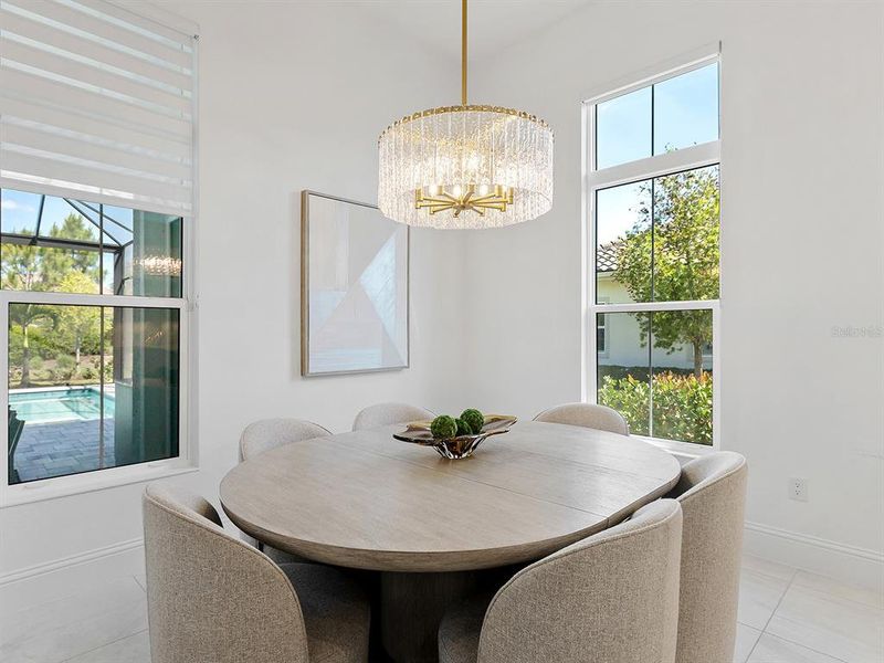 Furnished interior view inside a new home in , Lakewood Ranch (Image 42).