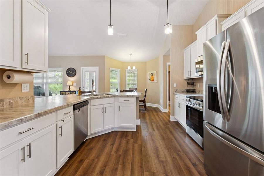 Furnished interior view inside a new home in Royal Highlands, Weeki Wachee (Image 7).