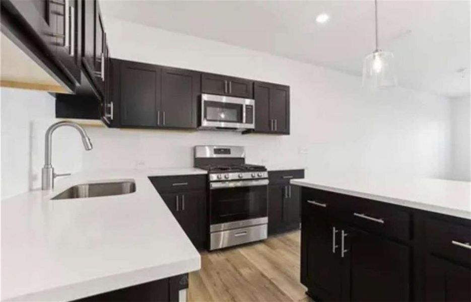 Furnished interior view inside a new home in , Douglasville (Image 6).