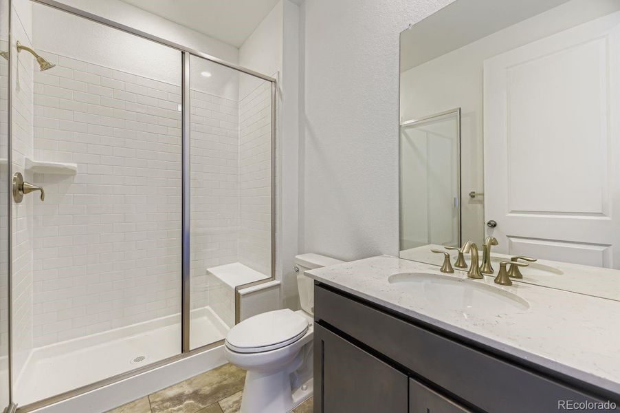 Furnished interior view inside a new home in Newlin Crossing: The Monarch Collection, Parker (Image 10). Furnished interior view inside a new home in Newlin Crossing: The Monarch Collection, Parker (Image 10).