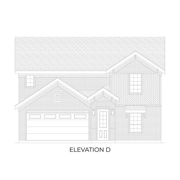 Representative rendering of the exterior for the Tyler F by First Texas Homes (Image 4). Representative rendering of the exterior for the Tyler F by First Texas Homes (Image 4).