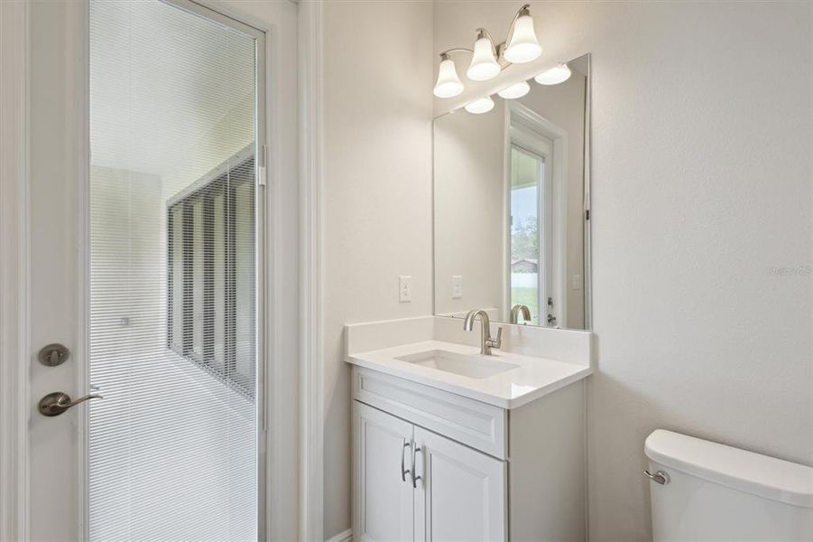 Furnished interior view inside a new home in Hidden Lakes, Brandon (Image 7).