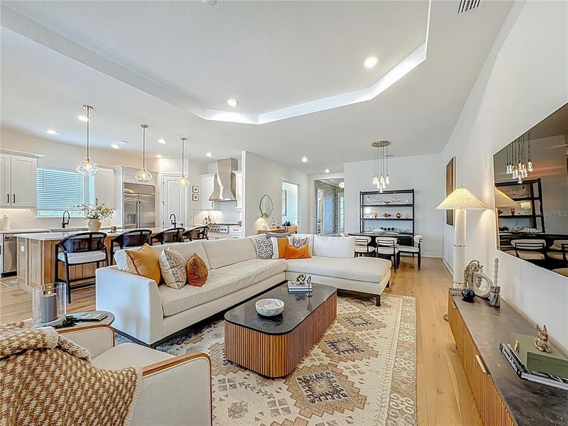 Furnished interior view inside a new home in , Lakewood Ranch (Image 33).