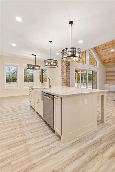 Furnished interior view inside a new home in , Franklin (Image 18).
