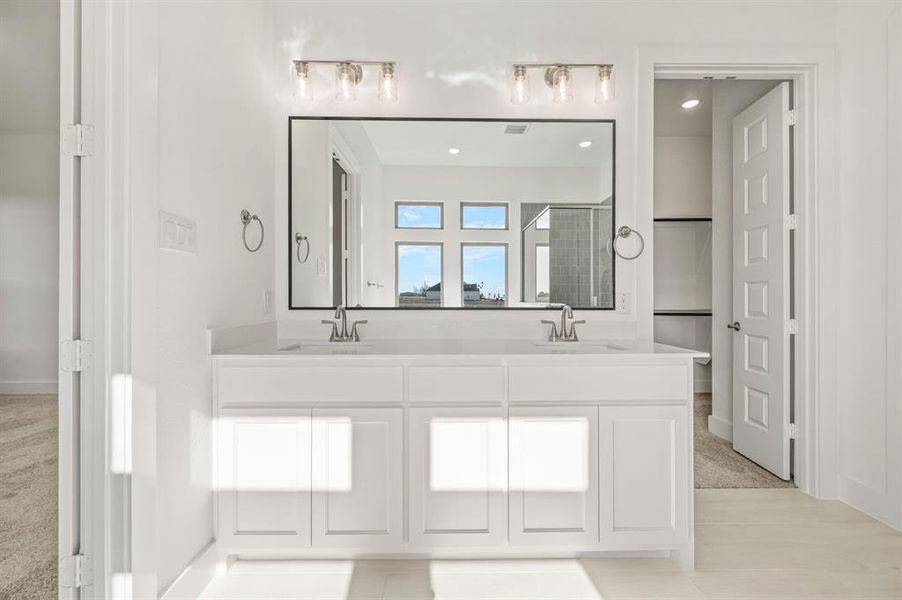 Furnished interior view inside a new home in Settlers Glen, New Fairview (Image 15).