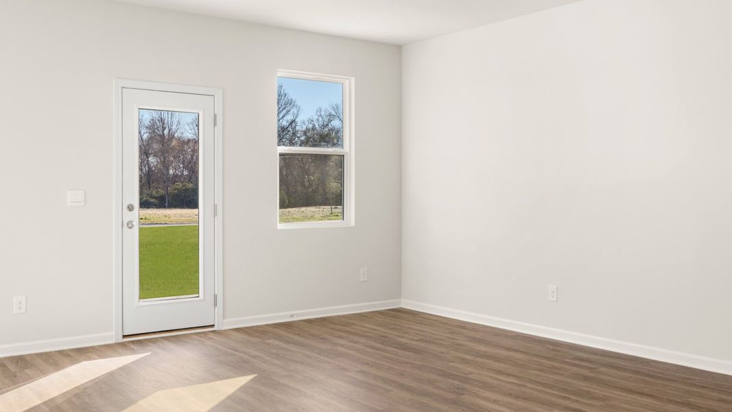 Spacious, unfurnished interior of a new home in The Preserve at Agricultural Village, Perry (Image 11).
