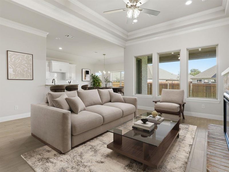 Virtually Staged: Living Room Virtually Staged: Living Room