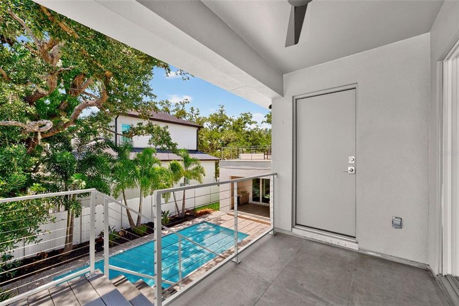 Exterior details and patio area of a home in , Sarasota (Image 47).