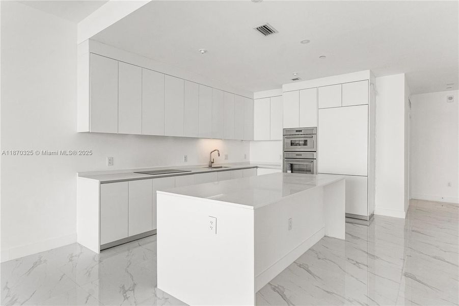 Furnished interior view inside a new home in Aria Reserve, Miami (Image 5).