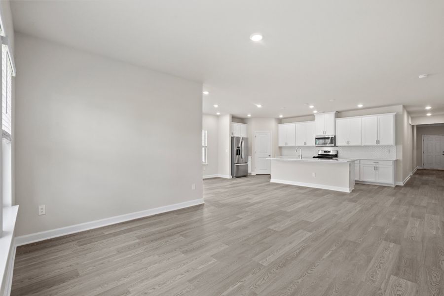 Spacious, unfurnished interior of a new home in Cypress Ridge - The Coastline Series, Longs (Image 18).