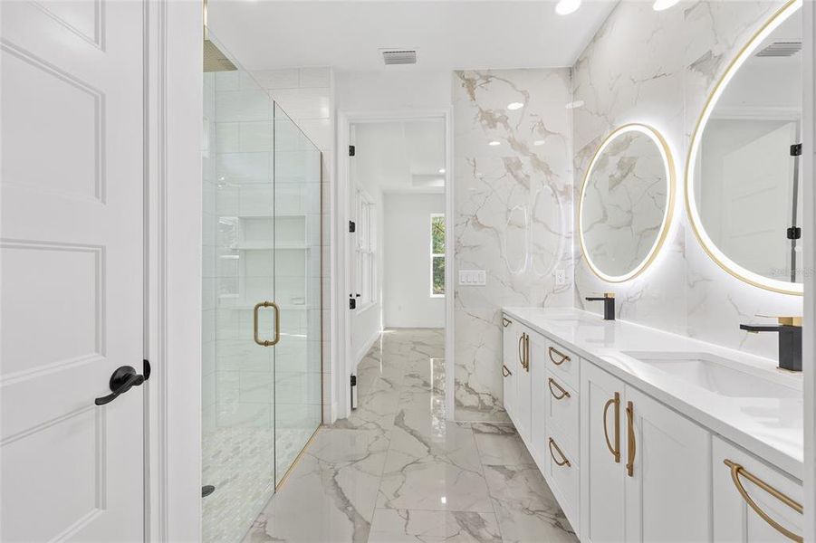 Furnished interior view inside a new home in , Ocala (Image 8).