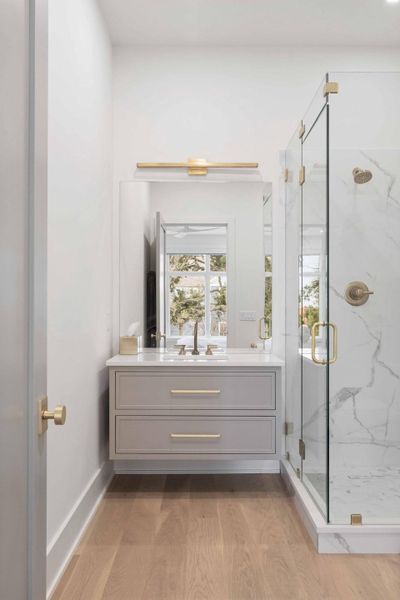 Furnished interior view inside a new home in , Isle Of Palms (Image 13).