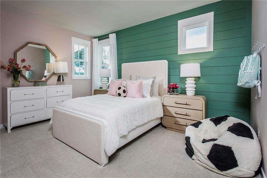 Furnished interior view inside a new home in The Paddocks at Doc Hughes, Buford (Image 15).