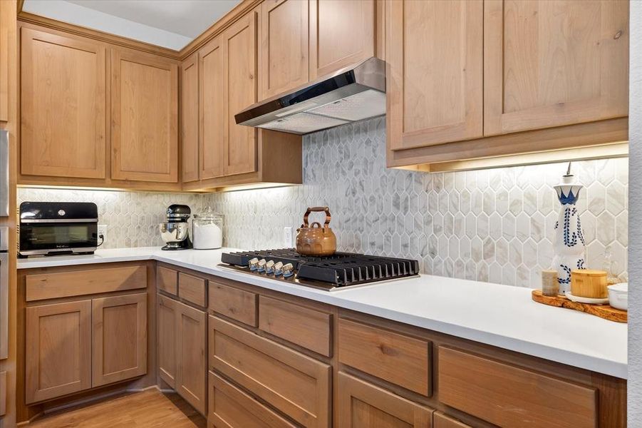 Furnished interior view inside a new home in Pecan Square, Northlake (Image 22).