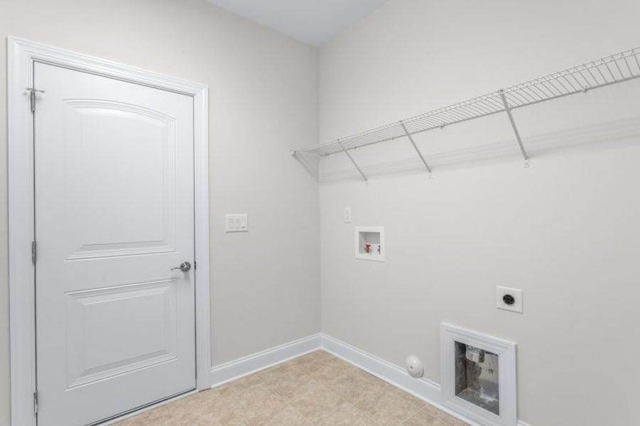 Representative unfurnished interior of a home built from the Ellington by Keystone Homes NC in Weybridge, Burlington (Image 60). Representative unfurnished interior of a home built from the Ellington by Keystone Homes NC in Weybridge, Burlington (Image 60).