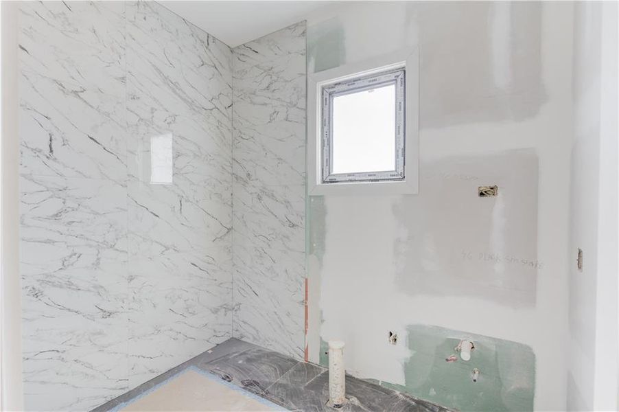 In-progress construction of a new home in , Sugar Hill, GA (Image 28).