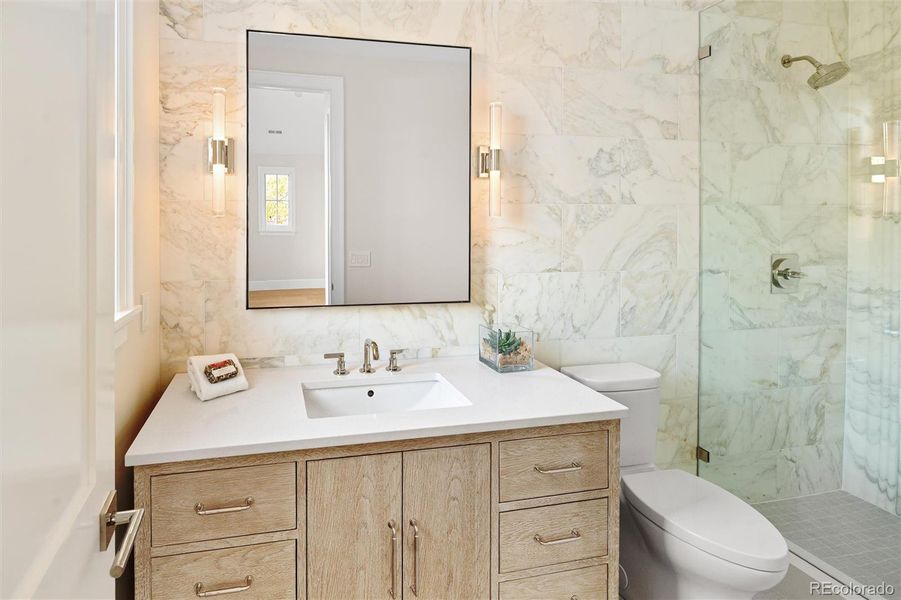 Furnished interior view inside a new home in , Denver (Image 11).