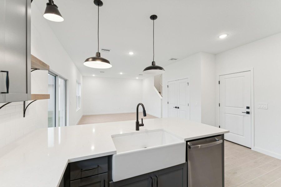 Furnished interior view inside a new home in , Fort Pierce (Image 7).