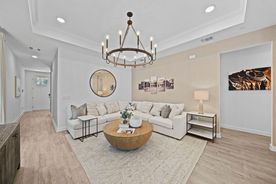 Representative furnished interior of a home built from the Lufkin by Pulte Homes in Pulte Homes at Two Step Farm, Montgomery (Image 18). Representative furnished interior of a home built from the Lufkin by Pulte Homes in Pulte Homes at Two Step Farm, Montgomery (Image 18).