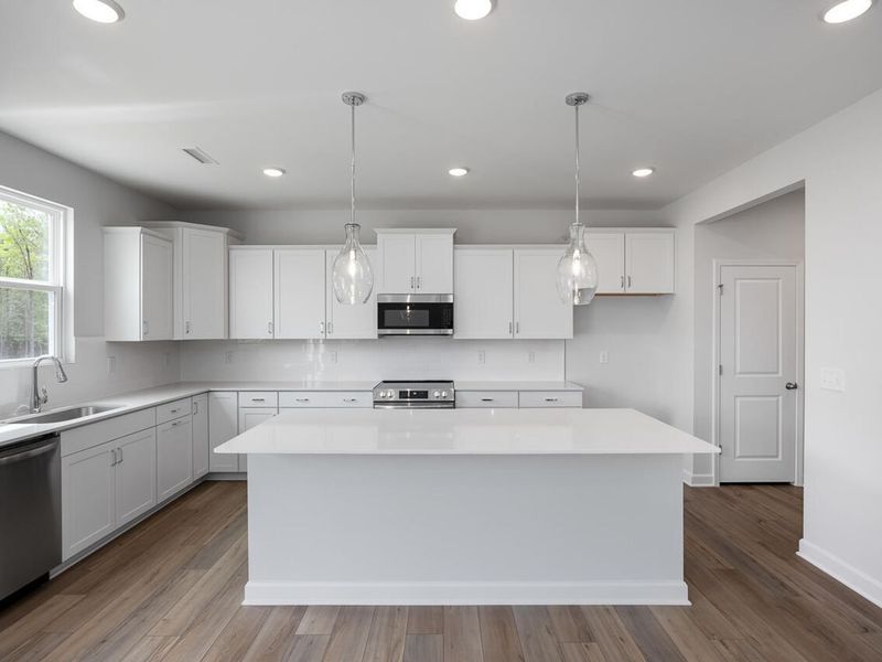 Furnished interior view inside a new home in Woodland Crossing, Zebulon (Image 4).