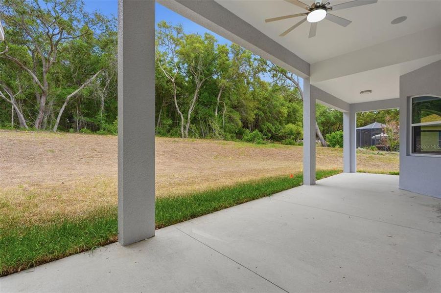 Exterior details and patio area of a home in , Hernando (Image 32).