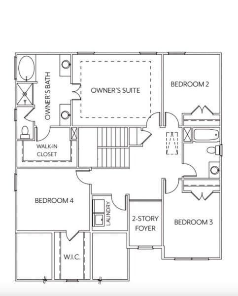 2D floor plan layout of this home in Hellen Valley, Braselton, GA (Image 4). 2D floor plan layout of this home in Hellen Valley, Braselton, GA (Image 4).