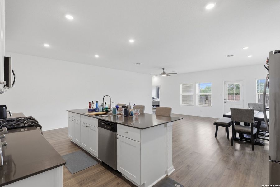 Furnished interior view inside a new home in , San Antonio (Image 6). Furnished interior view inside a new home in , San Antonio (Image 6).