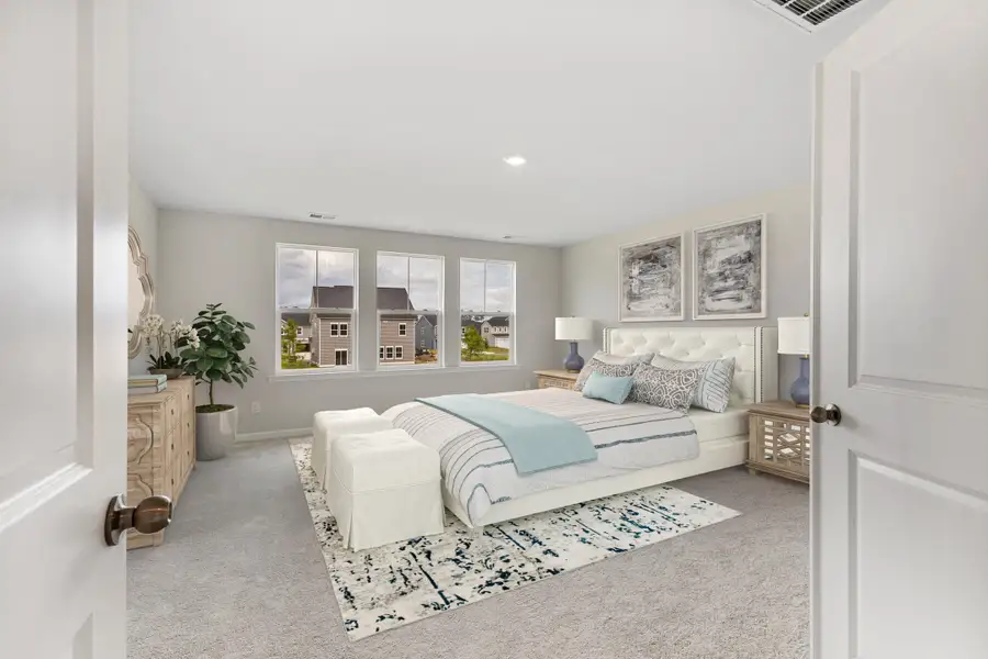 Furnished interior view inside a new home in Sweetgrass at Summers Corner: Arbor Collection, Summerville (Image 5).