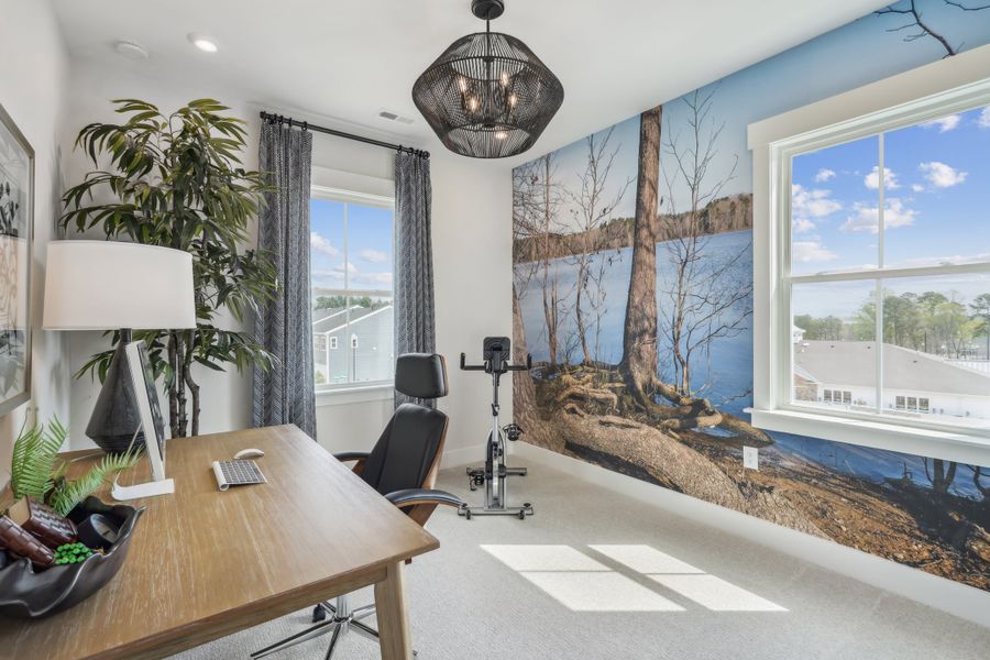 Image 15 representing the Ryder by Tri Pointe Homes in Holding Village, Wake Forest, NC.