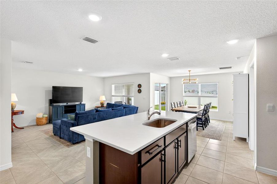 Furnished interior view inside a new home in Ocala Crossings South, Ocala (Image 29).